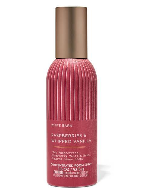 raspberries & whipped vanilla roomspray
