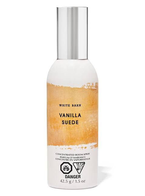 vanilla suede room spray