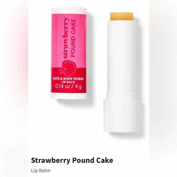 Strawberry Pound Cake Lip Balm
