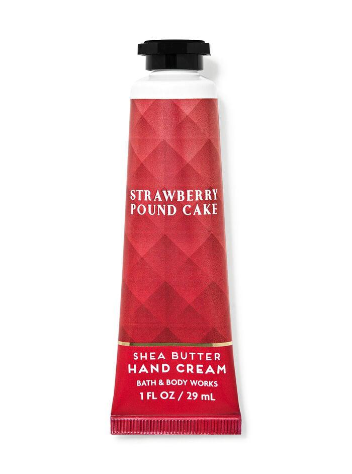 strawberry pound cake hand cream