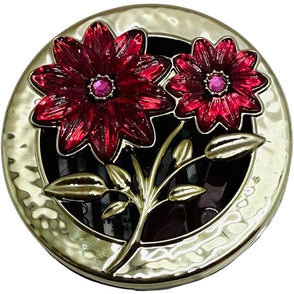Pink Flower With Gold