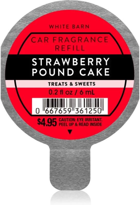 Strawberry Pound Cake Car Refill