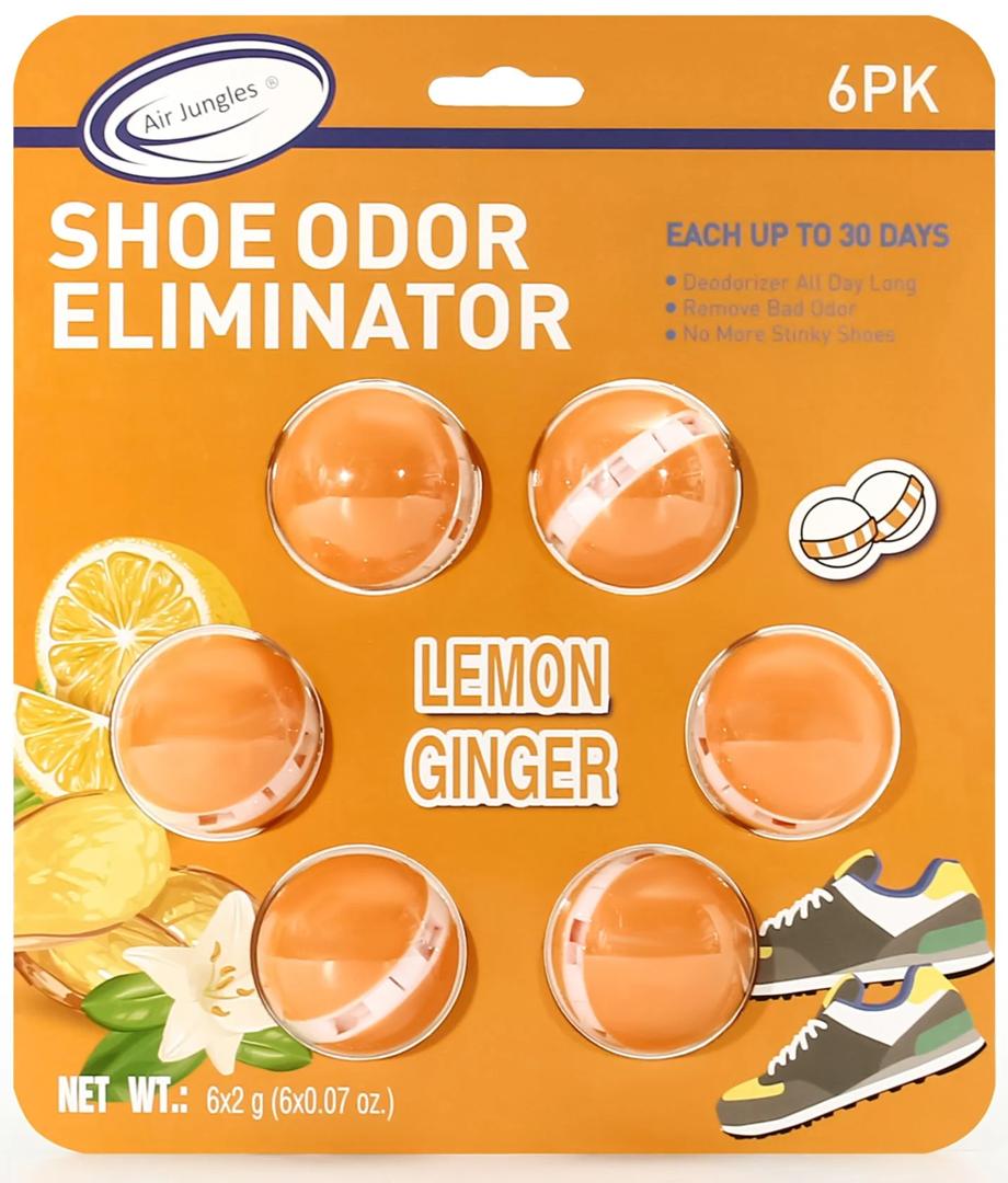 Lemon Ginger  Shoe Odor Eliminator