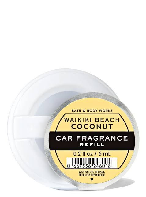 waikiki beach coconut car refill