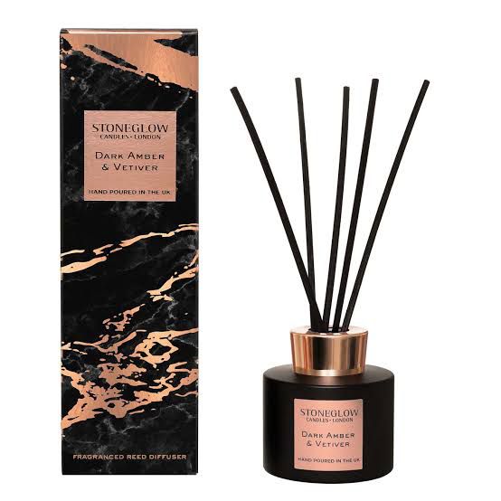 dark amber and vetiver