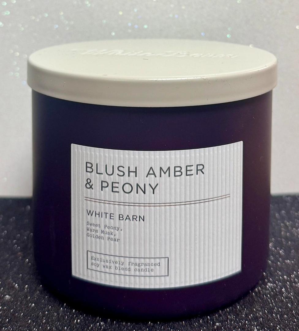 blush amber & peony