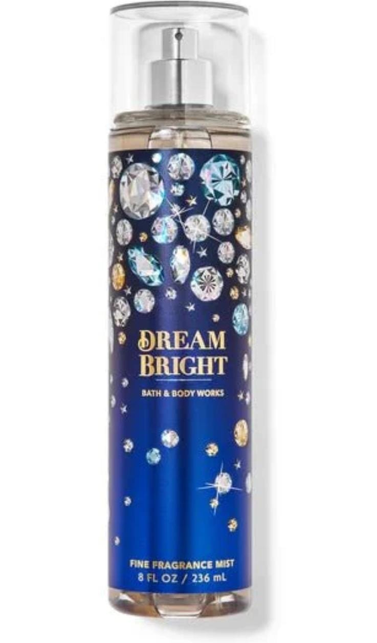dream bright body mist