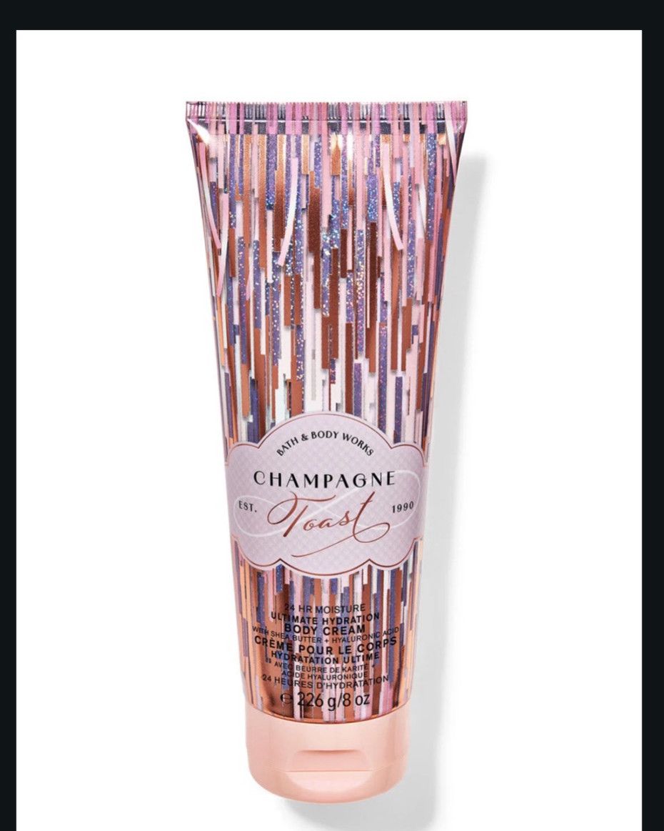 champagne toast  body cream