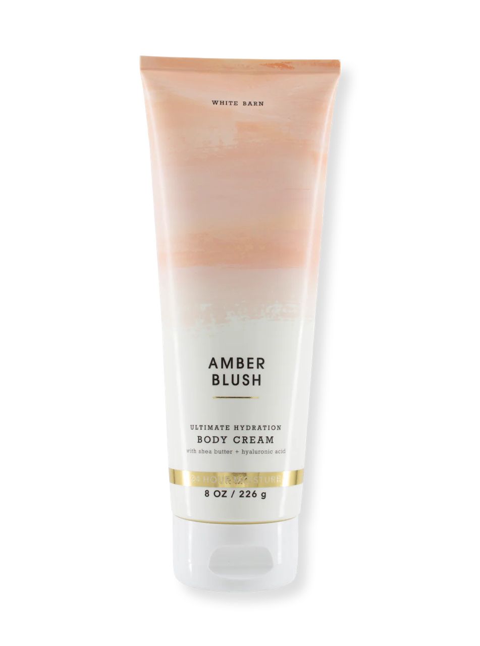 amber blush body cream