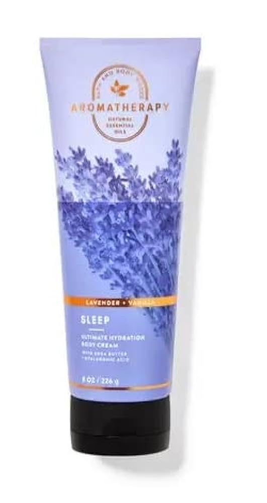 sleep lavender+vanilla body cream