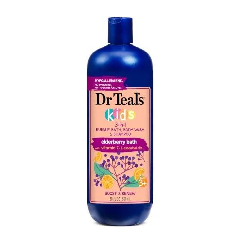 dr teals 3in1 kids elderberry