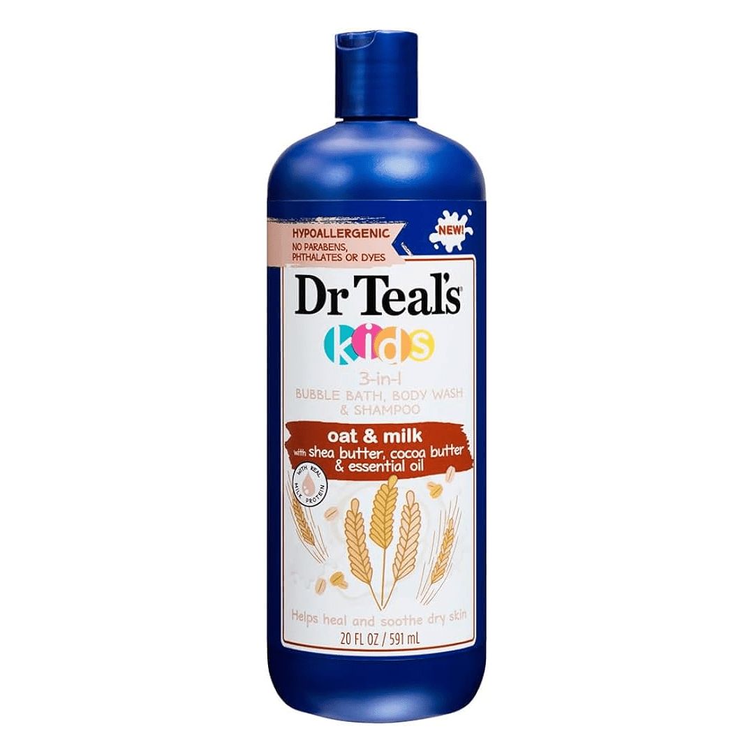 Dr Teals 3in1 Kids Oat & Milk Body Wash