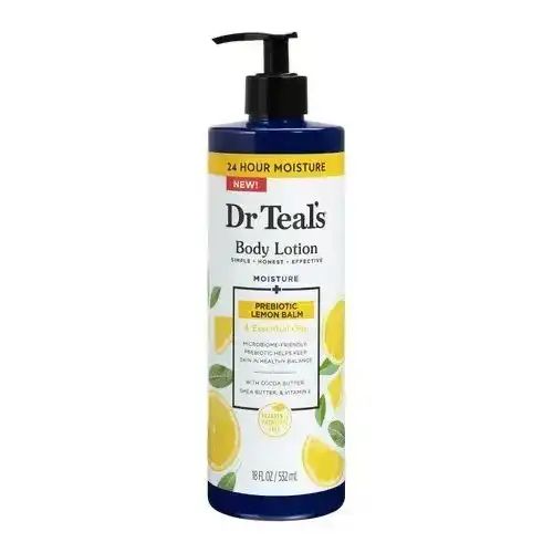 dr teals prebiotic lemon balm body lotion
