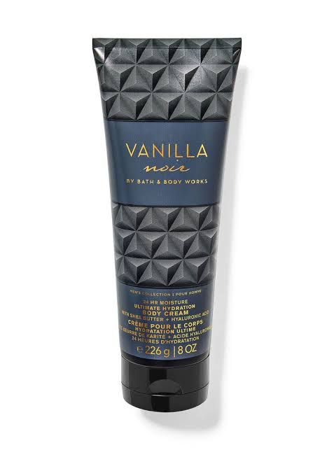vanilla noir body cream