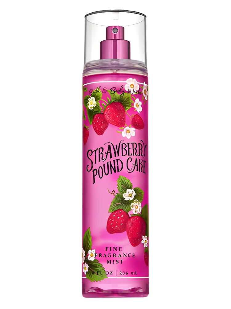 strawberry pound cake bodymist
